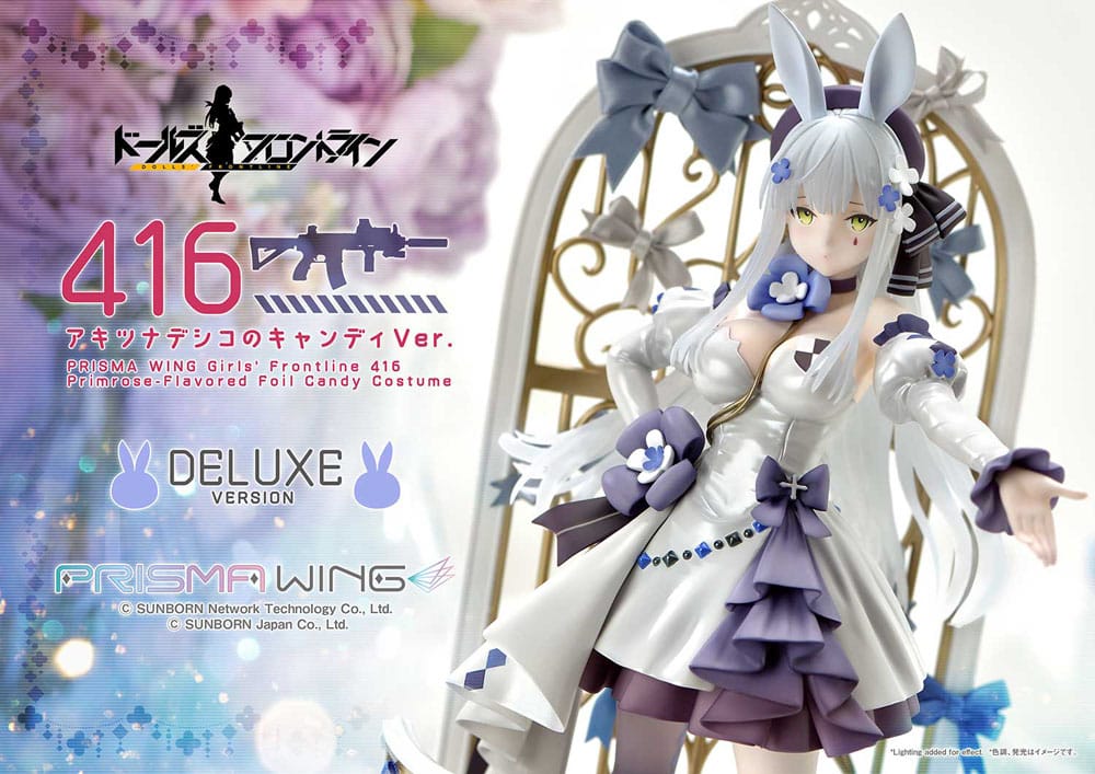 Girls' Frontline Prisma Wing PVC Statue 1/7 Primrose-Flavored Foil Candy Costume Deluxe Version 25 cm P054277