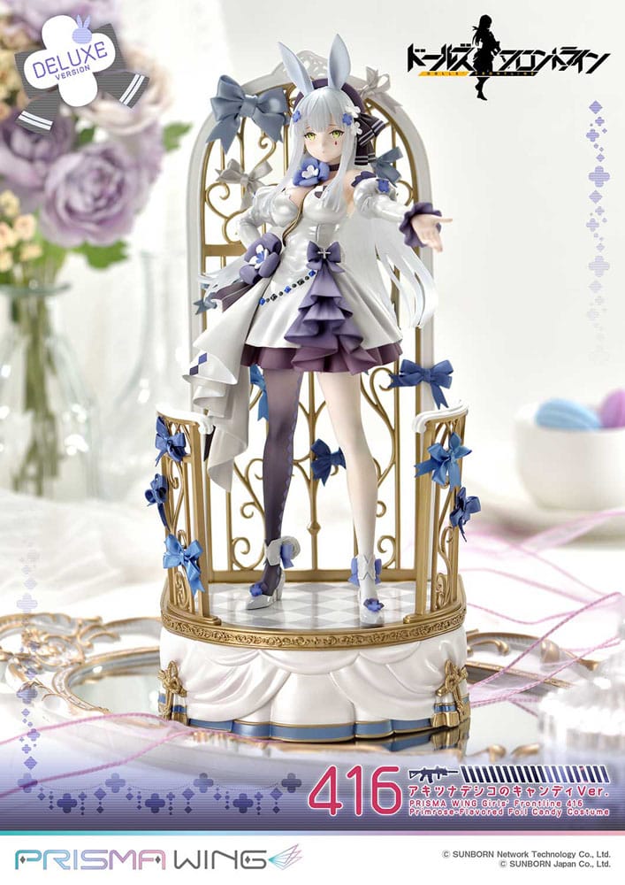 Girls' Frontline Prisma Wing PVC Statue 1/7 Primrose-Flavored Foil Candy Costume Deluxe Version 25 cm P054277