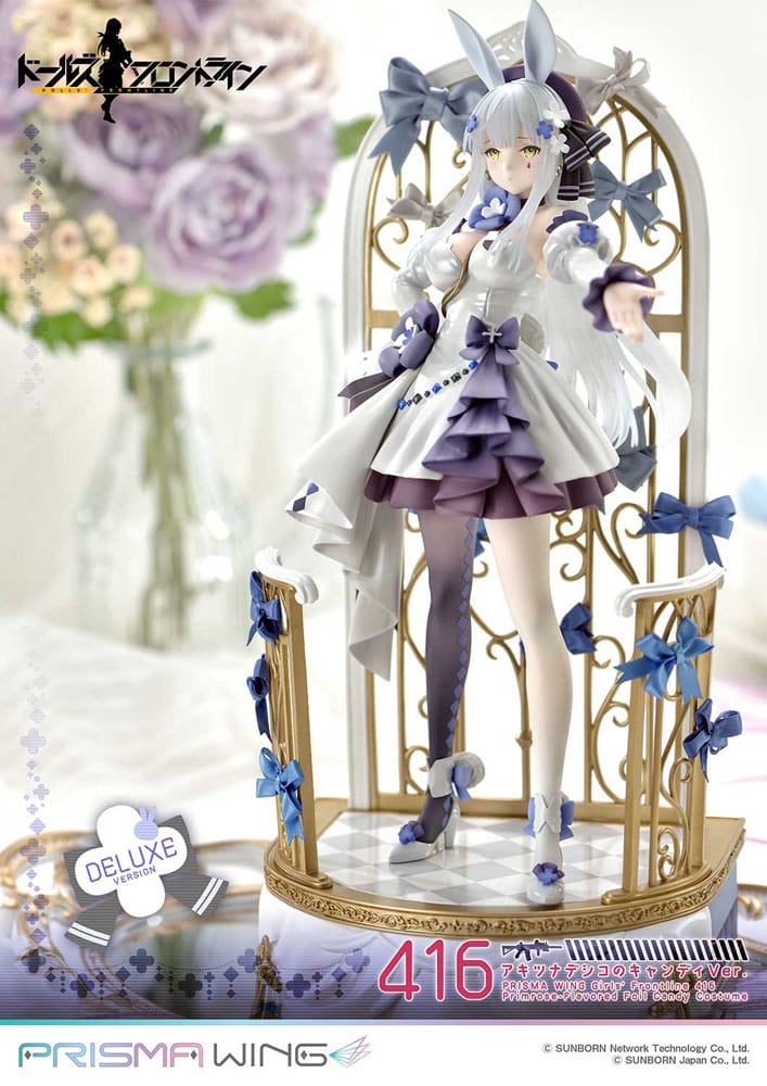 Girls' Frontline Prisma Wing PVC Statue 1/7 Primrose-Flavored Foil Candy Costume Deluxe Version 25 cm P054277