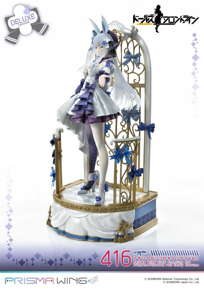 Girls' Frontline Prisma Wing PVC Statue 1/7 Primrose-Flavored Foil Candy Costume Deluxe Version 25 cm P054277