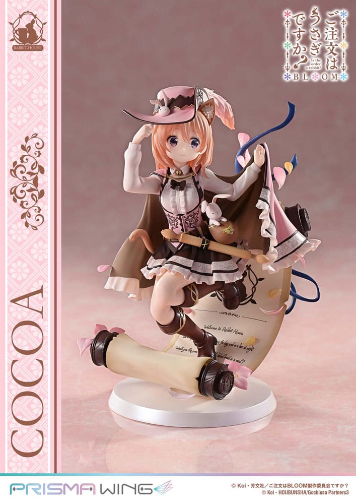 Is the Order a Rabbit? Bloom Prisma Wing PVC Statue 1/7 Cocoa 21 cm P054284