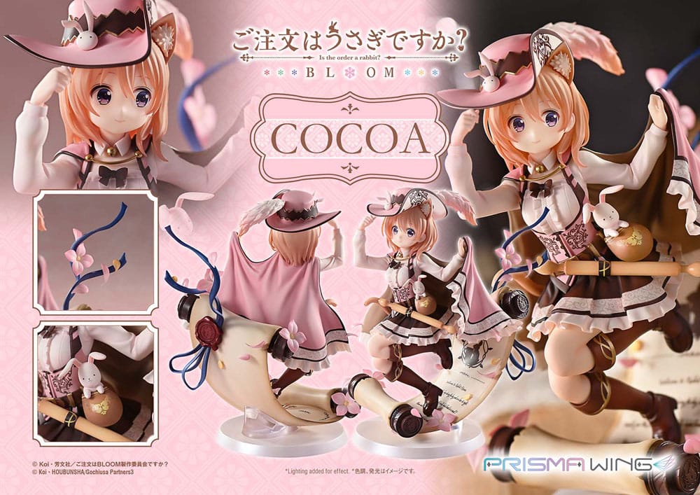 Is the Order a Rabbit? Bloom Prisma Wing PVC Statue 1/7 Cocoa 21 cm P054284