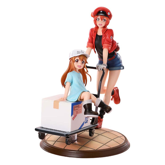 Cells at Work Prisma Wing PVC Statue Red Blood Cell & Platelet 26 cm P069064