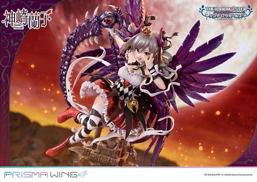 Idolmaster Cinderella Girls Prisma Wing PVC Statue 1/7 Kakuseimaou Ranko Kanzaki 32 cm P054290