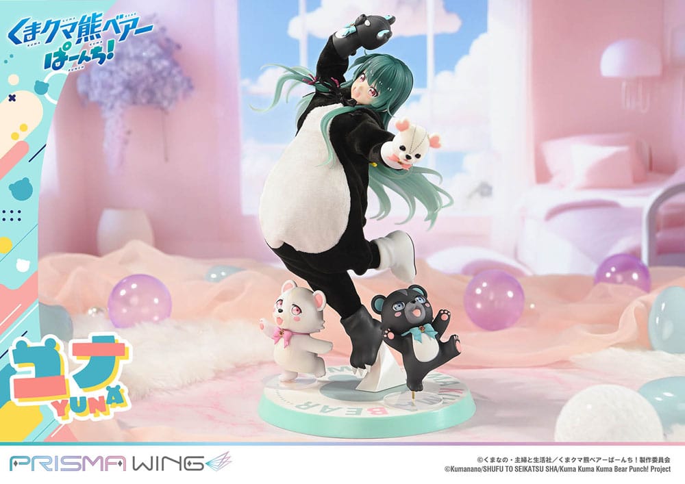 Kuma Kuma Kuma Bear Punch! Prisma Wing PVC Statue 1/7 Yuna 28 cm P054291