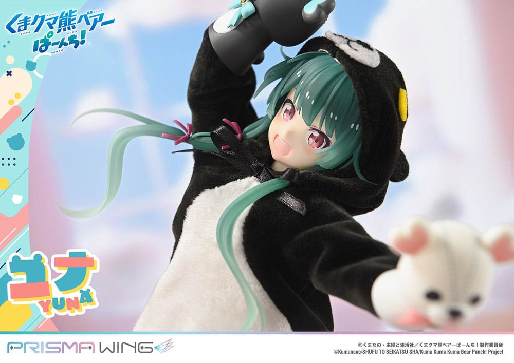 Kuma Kuma Kuma Bear Punch! Prisma Wing PVC Statue 1/7 Yuna 28 cm P054291