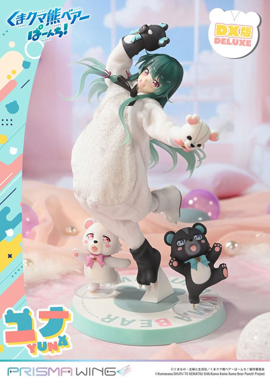 Kuma Kuma Kuma Bear Punch! Prisma Wing PVC Statue 1/7 Yuna Deluxe Version 28 cm P054292
