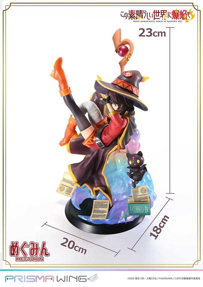 Konusuba - An Explosion on This Wonderful World! Prisma Wing PVC Statue 1/7 Megumin 23 cm P054294