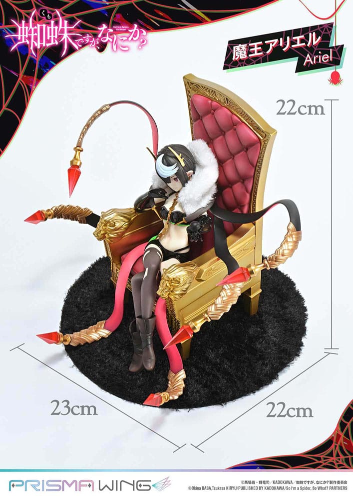 So I'm a Spider, So What? Prisma Wing PVC Statue 1/7 Ariel 22 cm P054296