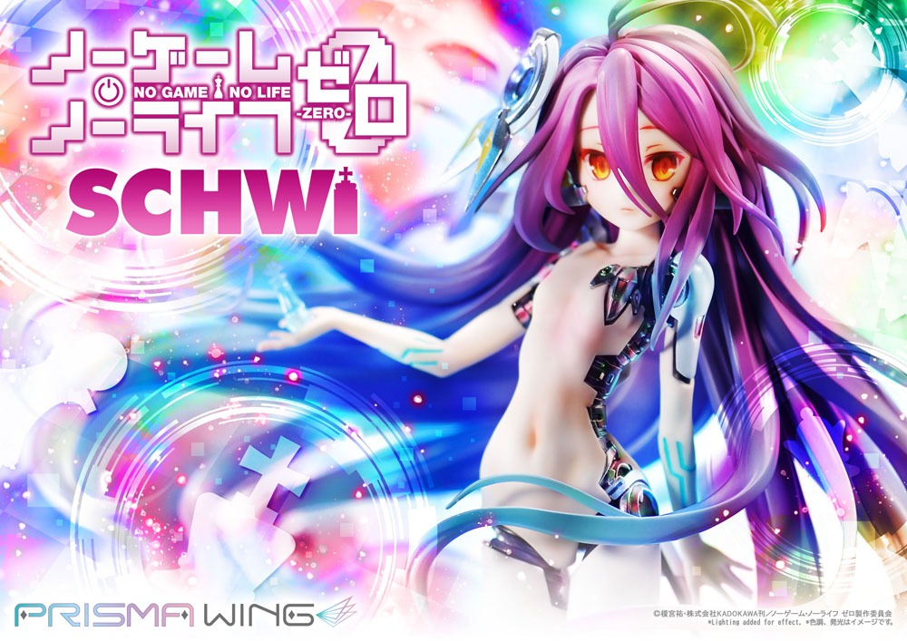 No Game No Life Prisma Wing PVC Statue 1/7 Schwi 26 cm P054303