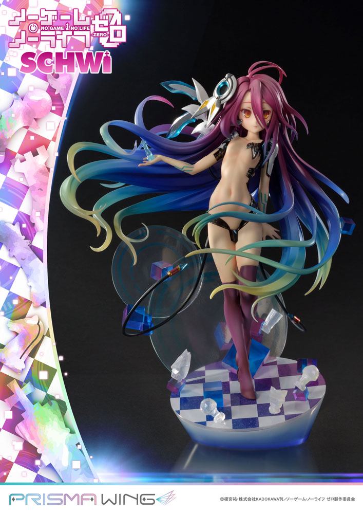 No Game No Life Prisma Wing PVC Statue 1/7 Schwi 26 cm P054303