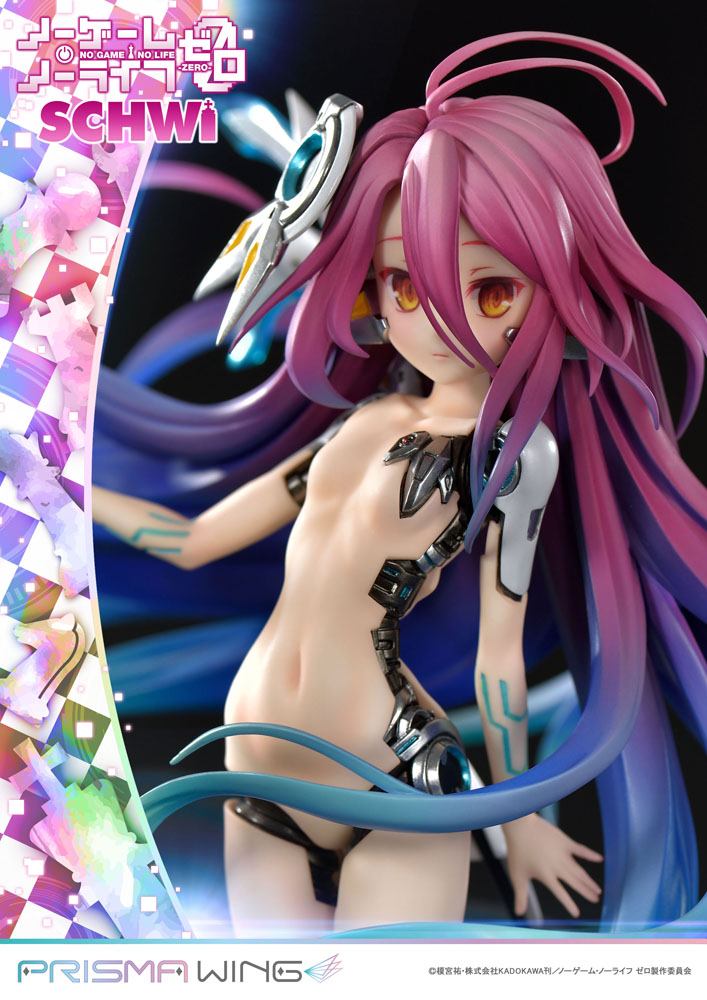 No Game No Life Prisma Wing PVC Statue 1/7 Schwi 26 cm P054303