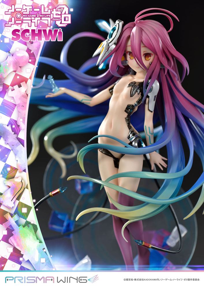 No Game No Life Prisma Wing PVC Statue 1/7 Schwi 26 cm P054303