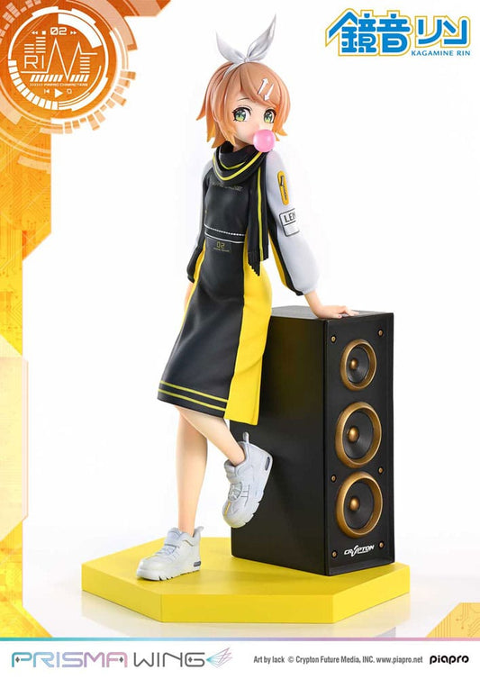 Vocaloid Piapro Characters Prisma Wing PVC Statue 1/7 Kagamine Rin (Art by lack) 21 cm P054307