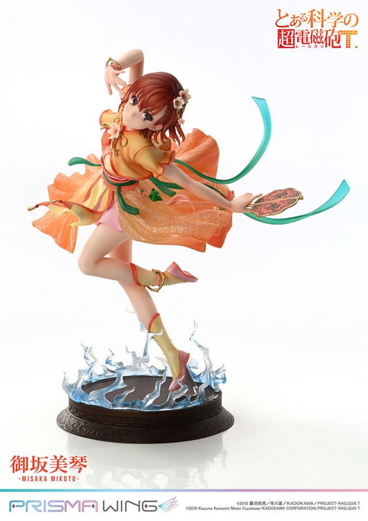 To Aru Kagaku no Railgun Prisma Wing PVC Statue 1/7 Misaka Mikoto 22 cm P054309