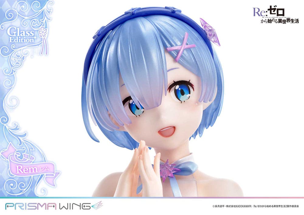 Re:Zero - Starting Life in Another World Prisma Wing PVC Statue 1/7 Rem Glass Edition 23 cm P054310