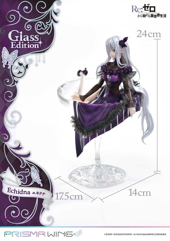 Re:ZERO Starting Life in Another World Prisma Wing PVC Statue 1/7 Echidna Glass Edition 24 cm P054311