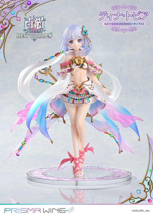 White Cat Project Prisma Wing PVC Statue 1/7 Tina Topia (The 10 Billion Tridollars of Neon Island) 22 cm P054314