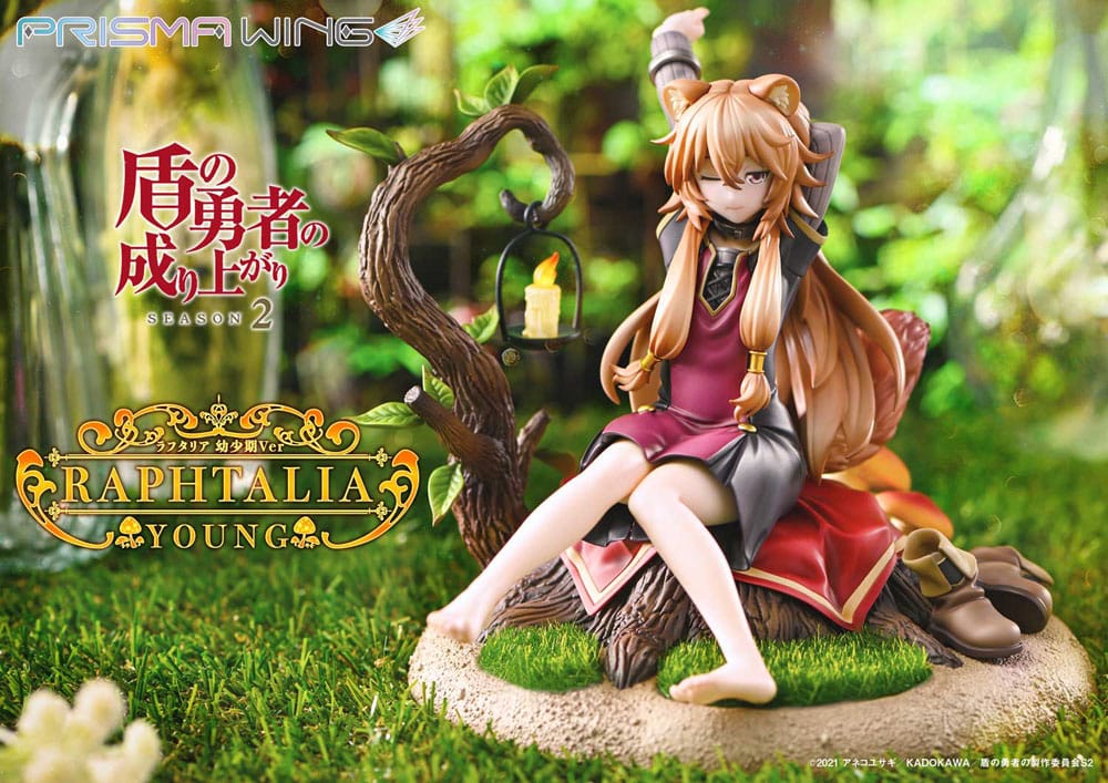 The Rising of the shield Hero Season 2 Prisma Wing PVC Statue 1/7 Raphtalia Young Version 15 cm P054322