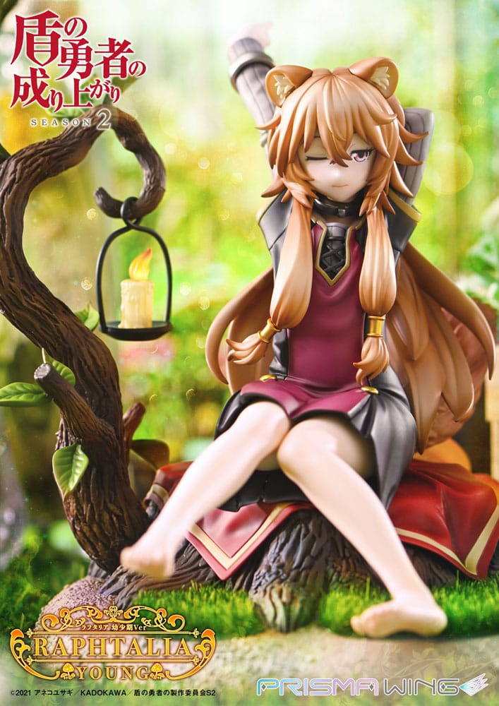 The Rising of the shield Hero Season 2 Prisma Wing PVC Statue 1/7 Raphtalia Young Version 15 cm P054322