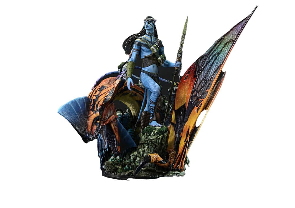 Avatar (Film) Real Elite Masterline Series Statue 1/4 Jake Sully & The Great Leonopteryx 87 cm P067119