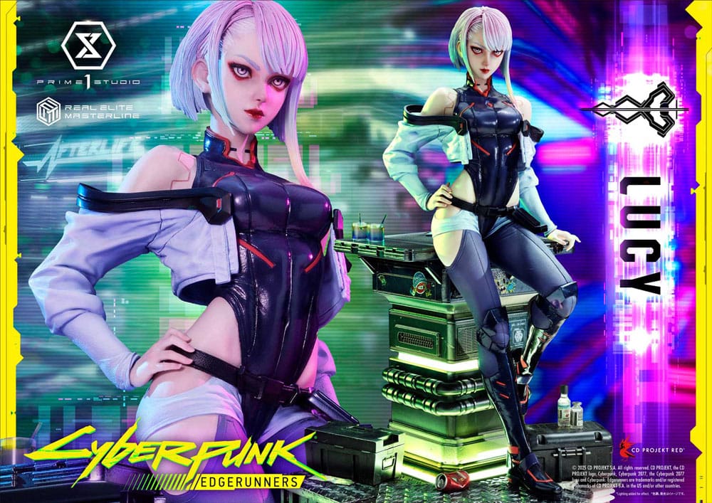 Cyberpunk: Edgerunners Real Elite Masterline Series Statue 1/4 Lucy 50 cm P054331