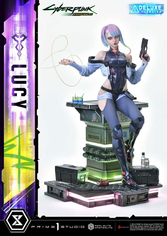 Cyberpunk: Edgerunners Real Elite Masterline Series Statue 1/4 Lucy Deluxe Version 50 cm P054332