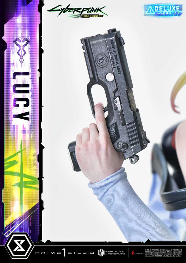 Cyberpunk: Edgerunners Real Elite Masterline Series Statue 1/4 Lucy Deluxe Version 50 cm P054332