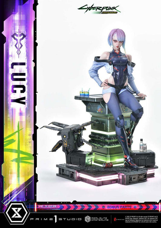 Cyberpunk: Edgerunners Real Elite Masterline Series Statue 1/4 Deluxe Bonus Version 50 cm P054333