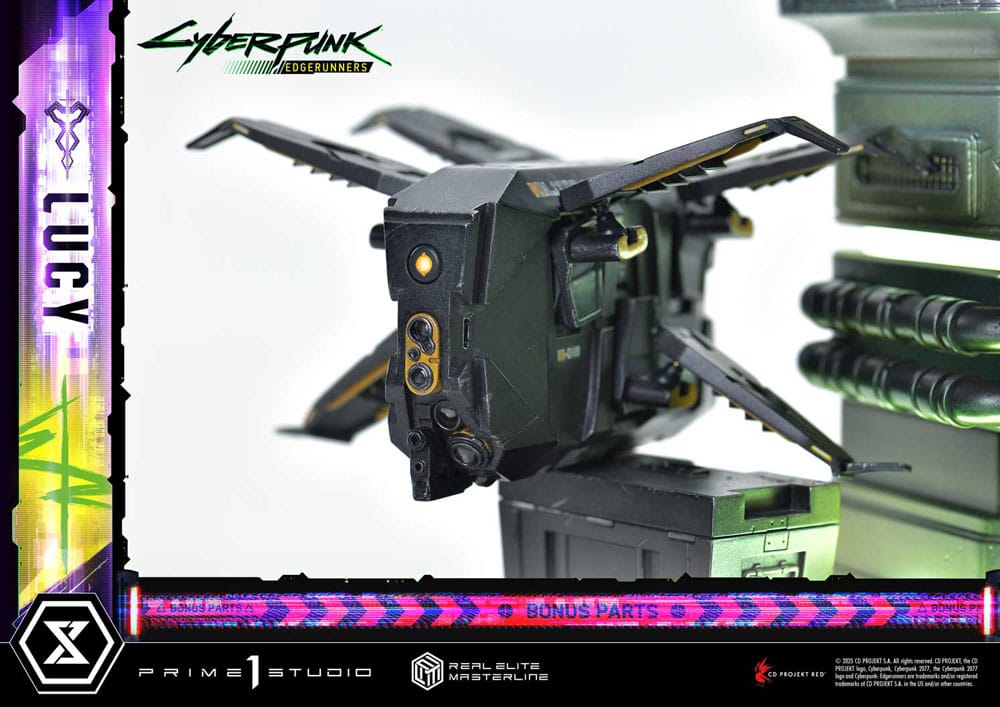 Cyberpunk: Edgerunners Real Elite Masterline Series Statue 1/4 Deluxe Bonus Version 50 cm P054333