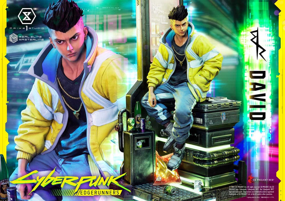 Cyberpunk: Edgerunners Real Elite Masterline Series Statue 1/4 David 58 cm P054334