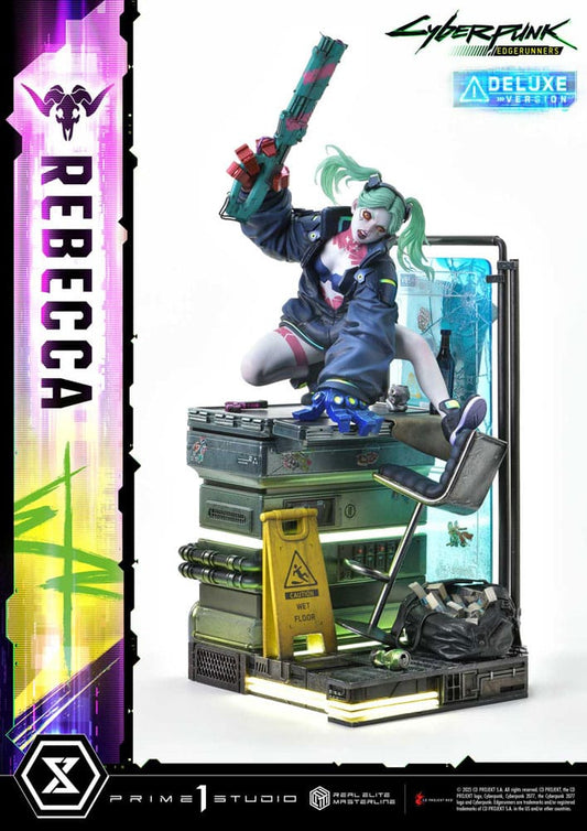 Cyberpunk: Edgerunners Real Elite Masterline Series Statue 1/4 Rebecca Deluxe Version 54 cm P054338