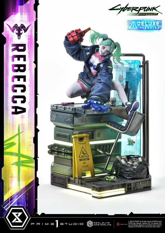 Cyberpunk: Edgerunners Real Elite Masterline Series Statue 1/4 Rebecca Deluxe Bonus Version 54 cm P054339