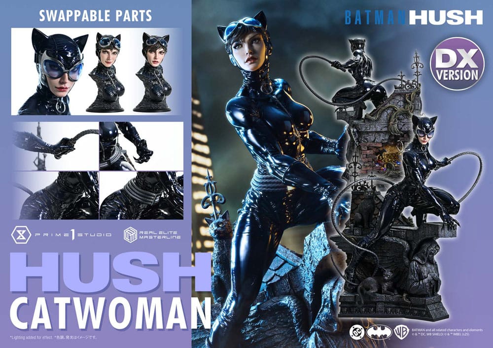 Batman: Hush (Comics) Real Elite Masterline Series Statue 1/3 Catwoman Deluxe Bonus Version 65 cm P066811