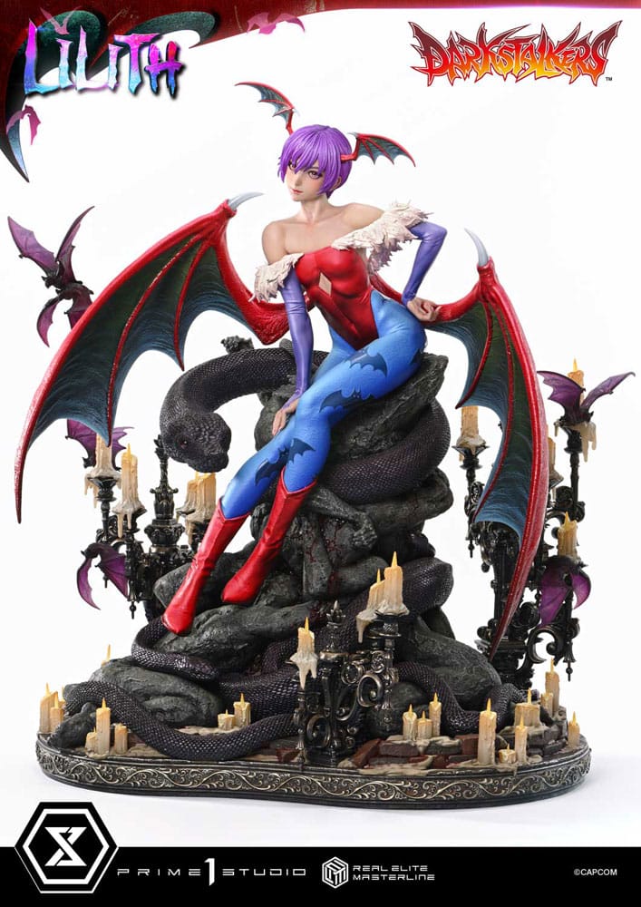 Darkstalkers Real Elite Masterline Series Statue 1/4 Lilith Bonus Version 52 cm P054343