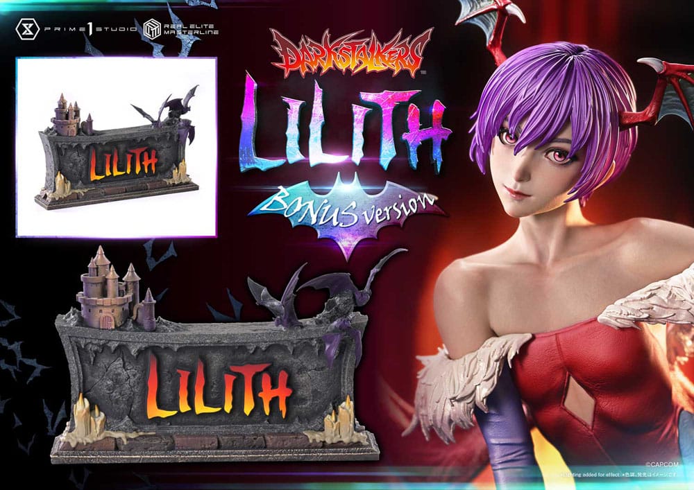 Darkstalkers Real Elite Masterline Series Statue 1/4 Lilith Bonus Version 52 cm P054343
