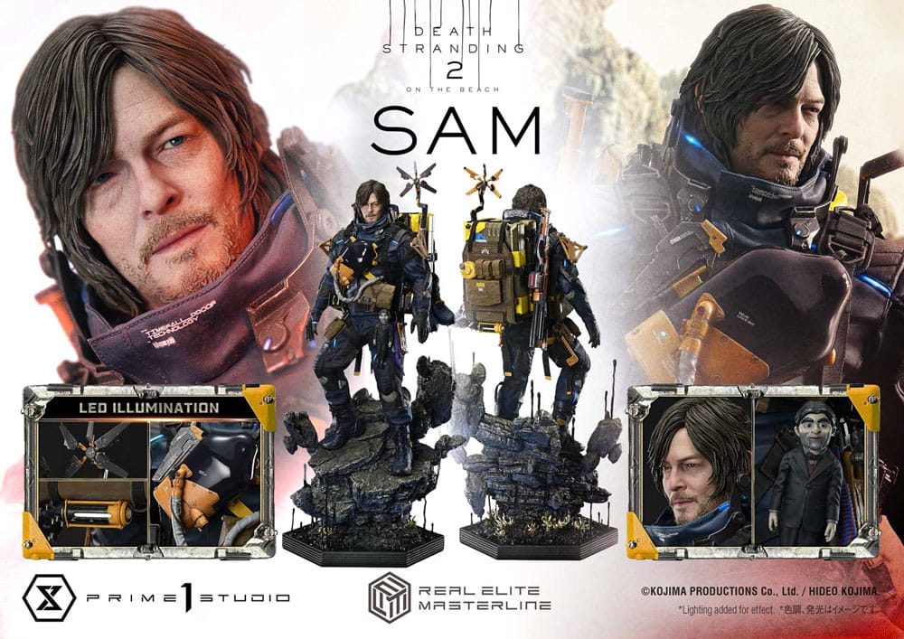 Death Stranding 2: On the Beach Real Elite Masterline Series Statue 1/3 Sam 83 cm P054344