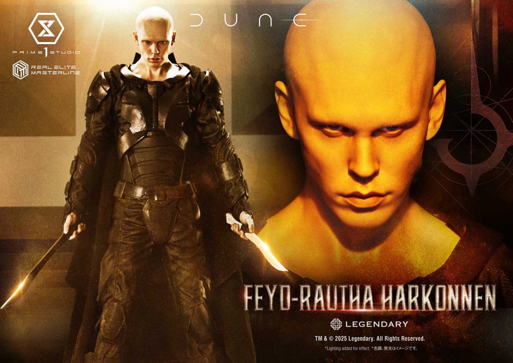 Dune: Part Two Real Elite Masterline Series Statue 1/3 Feyd-Rautha Harkonnen 83 cm P054350