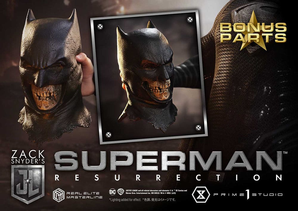Zack Snyder's Justice League Real Elite Masterline Series Statue 1/3 Superman Resurrection Deluxe Bonus Ver. 95 cm P054360