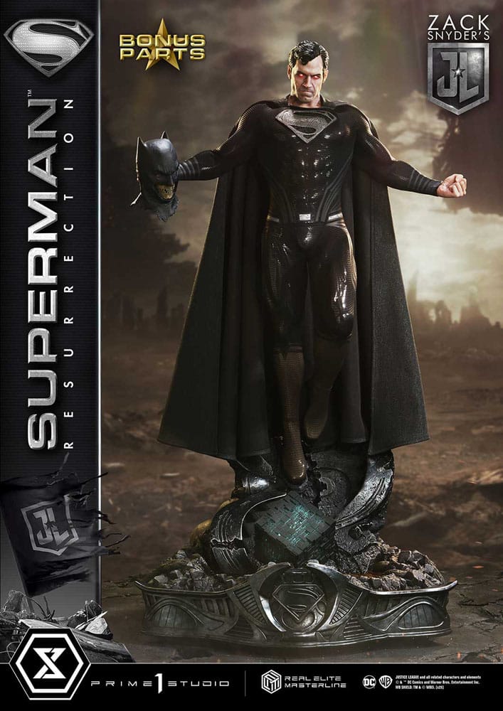 Zack Snyder's Justice League Real Elite Masterline Series Statue 1/3 Superman Resurrection Deluxe Bonus Ver. 95 cm P054360