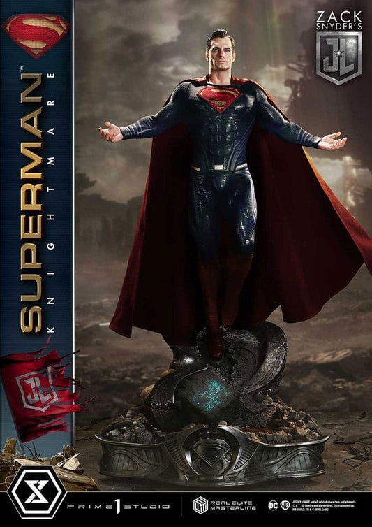 Zack Snyder's Justice League Real Elite Masterline Series Statue 1/3 Superman Knightmare Color Edition 95 cm P054361