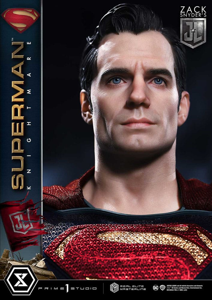 Zack Snyder's Justice League Real Elite Masterline Series Statue 1/3 Superman Knightmare Color Edition 95 cm P054361