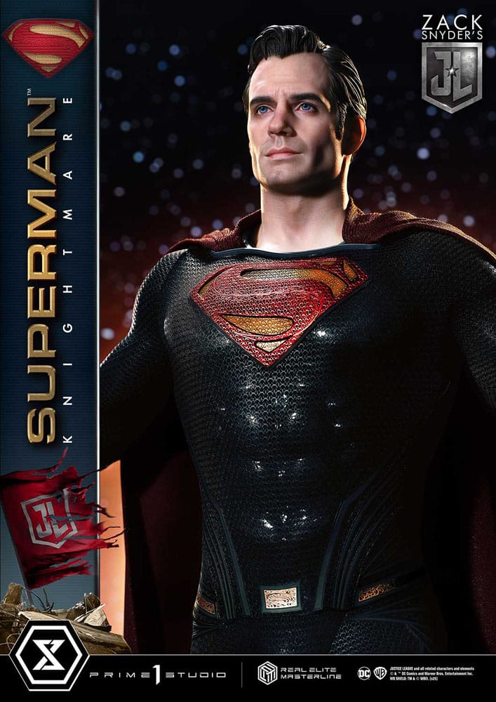 Zack Snyder's Justice League Real Elite Masterline Series Statue 1/3 Superman Knightmare Color Edition 95 cm P054361