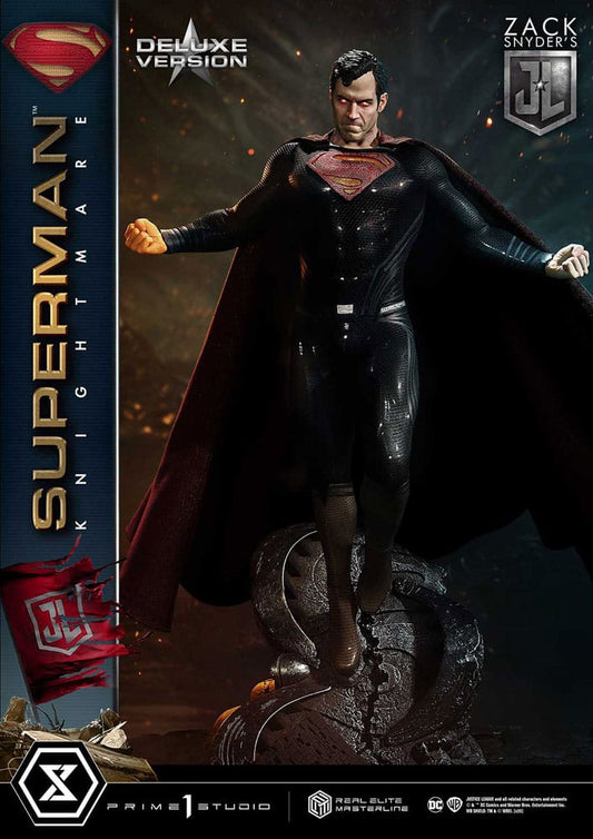 Zack Snyder's Justice League Real Elite Masterline Series Statue 1/3 Superman Knightmare Color Edition Deluxe Ver. 95 cm P054362