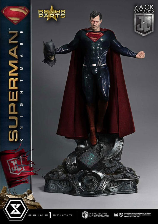 Zack Snyder's Justice League Real Elite Masterline Series Statue 1/3 Superman Knightmare Color Edition Deluxe Bonus Ver. 95 cm P054363