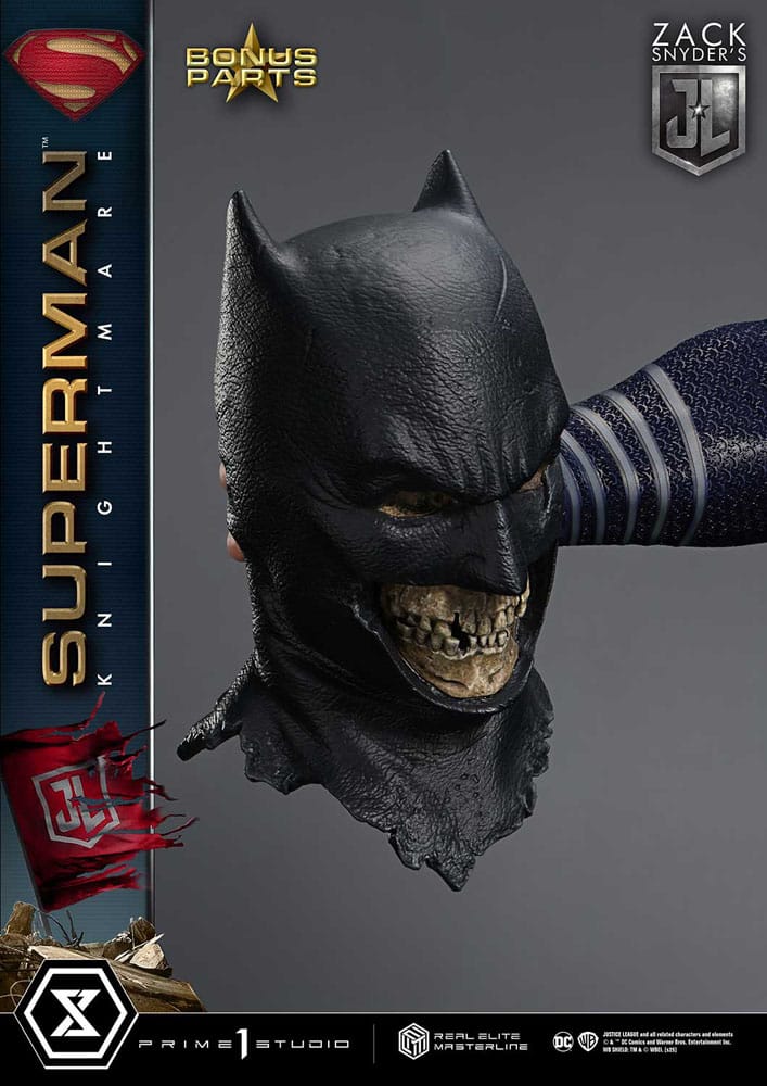 Zack Snyder's Justice League Real Elite Masterline Series Statue 1/3 Superman Knightmare Color Edition Deluxe Bonus Ver. 95 cm P054363