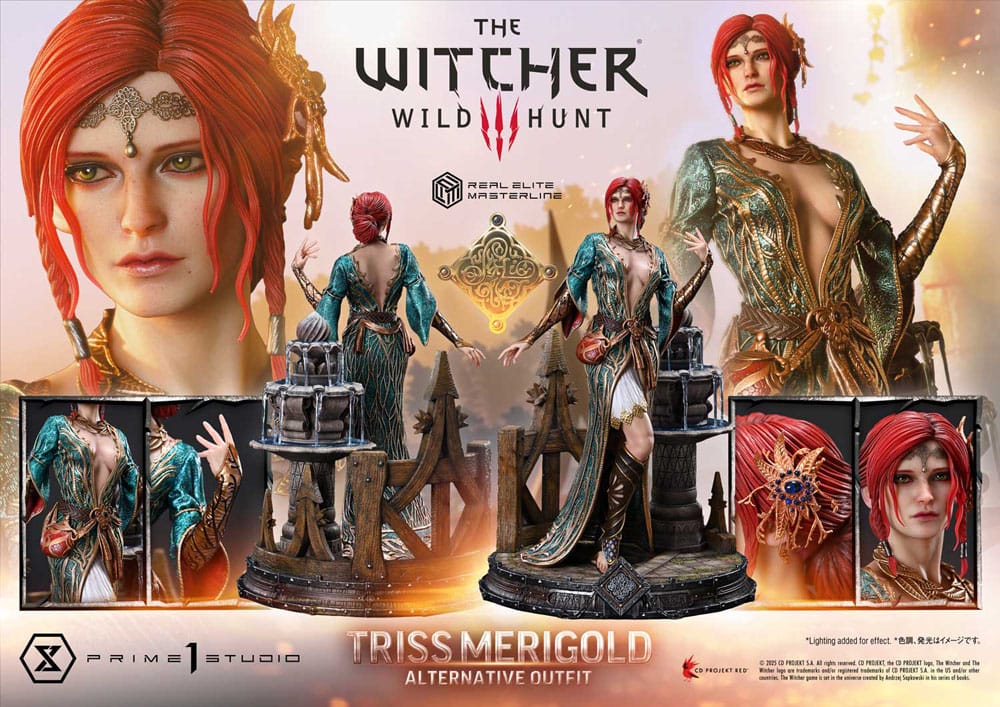 The Witcher 3: Wild Hunt Real Elite Masterline Series Statue 1/4 Triss Merigold 52 cm P054367