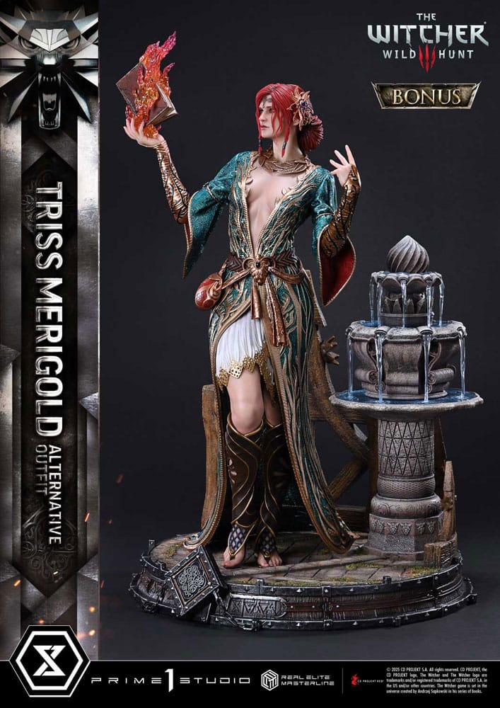 The Witcher 3: Wild Hunt Real Elite Masterline Series Statue 1/4 Triss Merigold Bonus Version 52 cm P054368