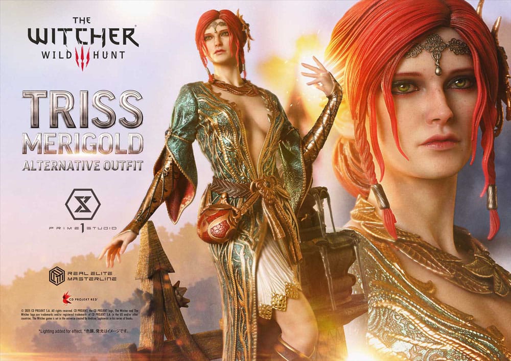 The Witcher 3: Wild Hunt Real Elite Masterline Series Statue 1/4 Triss Merigold Bonus Version 52 cm P054368