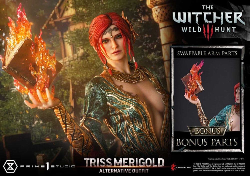The Witcher 3: Wild Hunt Real Elite Masterline Series Statue 1/4 Triss Merigold Bonus Version 52 cm P054368